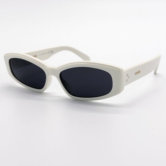 NEW CELINE CL40252I 25A WOMEN WHITE GREY SUNGLASSES CELINE main image 11